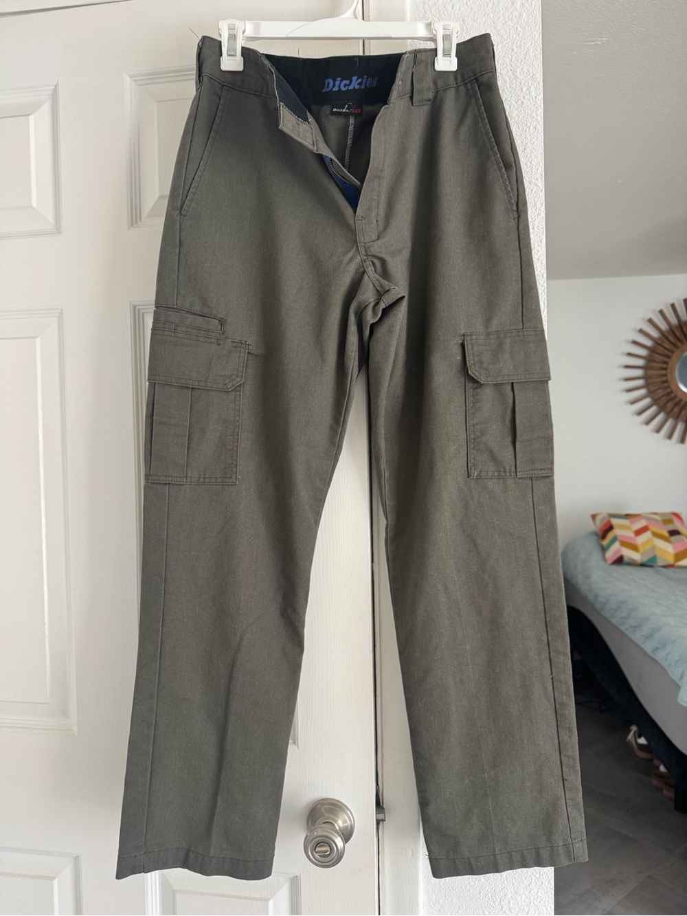 Dickies Men's Olive Green Flex Cargo Pants